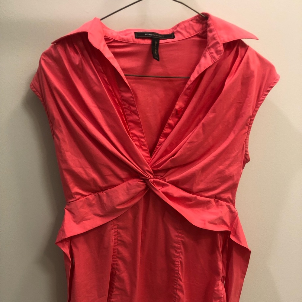 BCBG MaxAzria Pink Blouse